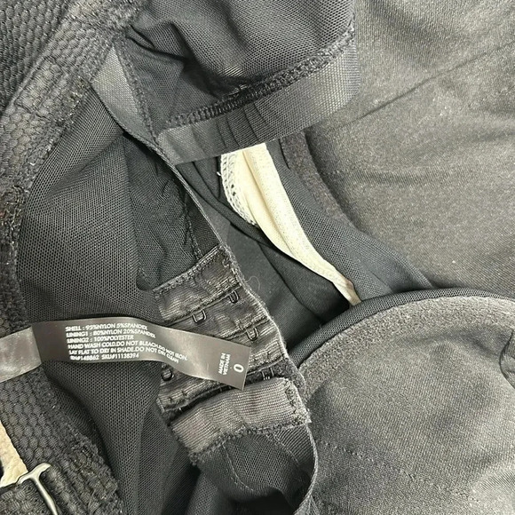 Torrid Swim Suit One Piece Textured High Neck Convertible Straps Black Large - Picture 8 of 11